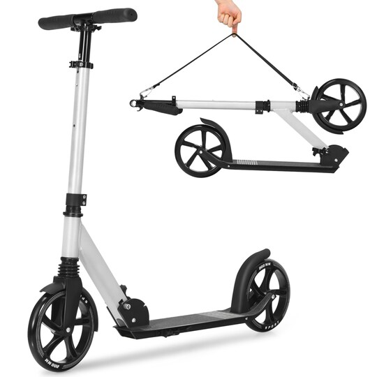 Gymax Folding Kick Scooter Lightweight Sports Scooter for Teens Gymax Folding Kick Scooter Lightweight Sports Scooter for Teens